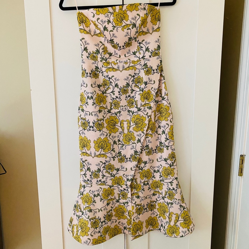 Keepsake Mermaid Midi cocktail dress